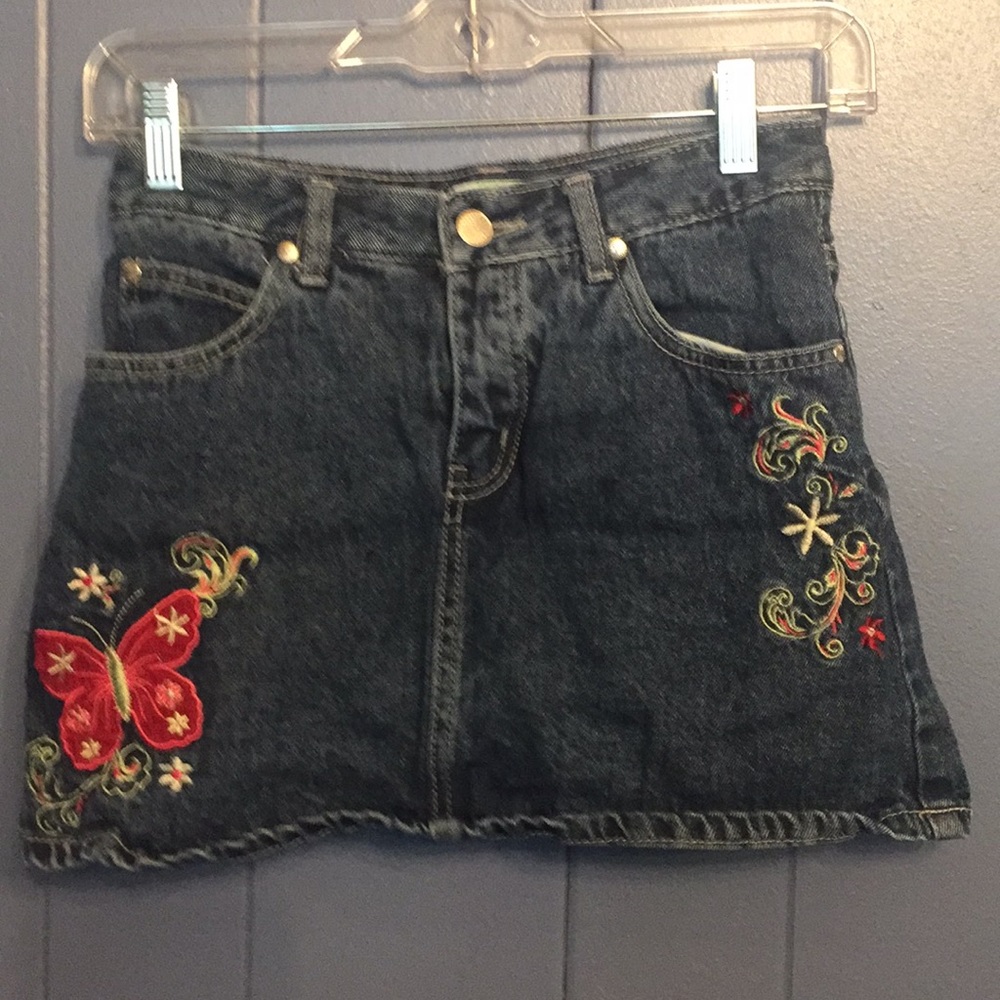Girls jean skirt